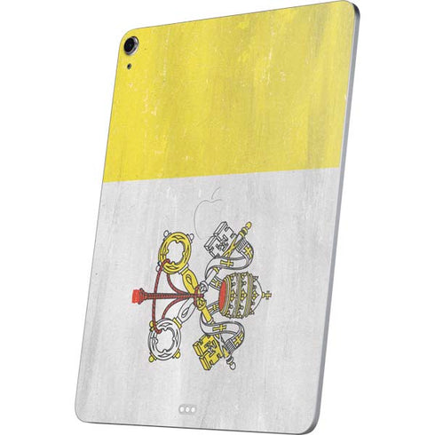 Vatican City Flag Distressed Apple iPad Air Skin